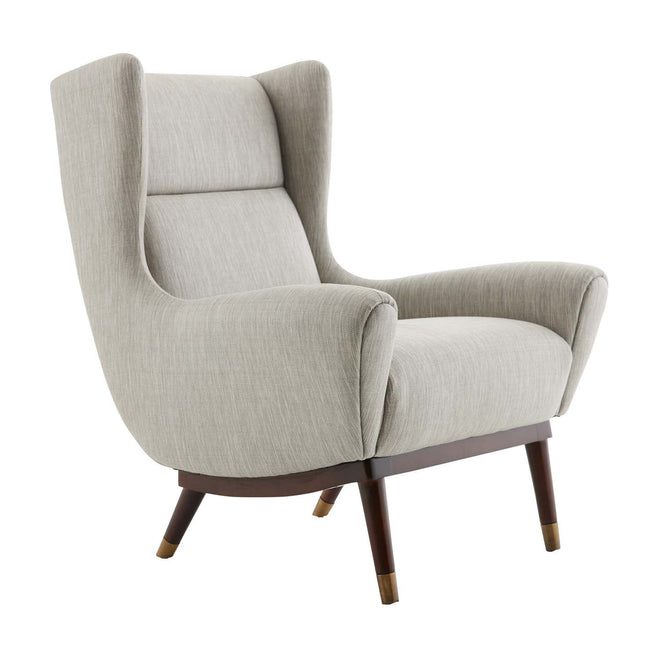 Ophelia Lounge Chair - Fossil Tweed