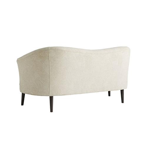 Duprey Settee Textured Ivory Grey Ash