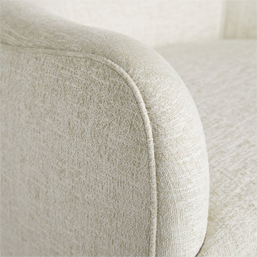 Delfino Chair Frost Linen Swivel