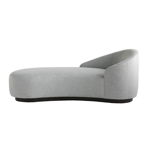 Turner Chaise Iceberg Linen Grey Ash