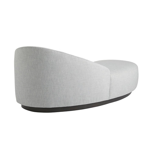 Turner Chaise Iceberg Linen Grey Ash