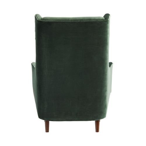 Budelli Wing Chair Forest Velvet