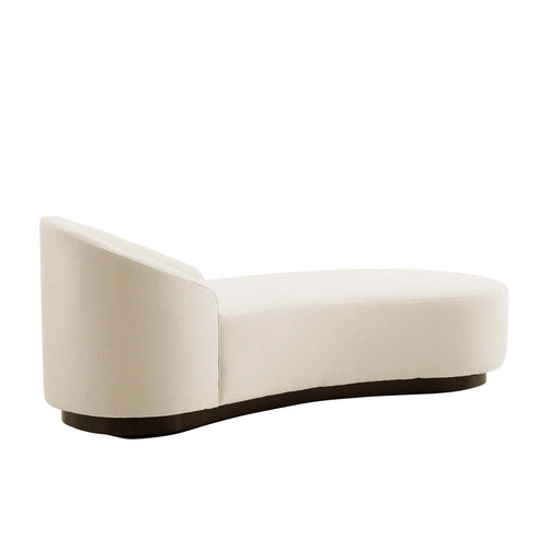 Turner Chaise Muslin Grey Ash, Right Arm