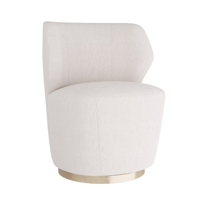 Poppy Chair Cloud Boucle Champagne Swivel