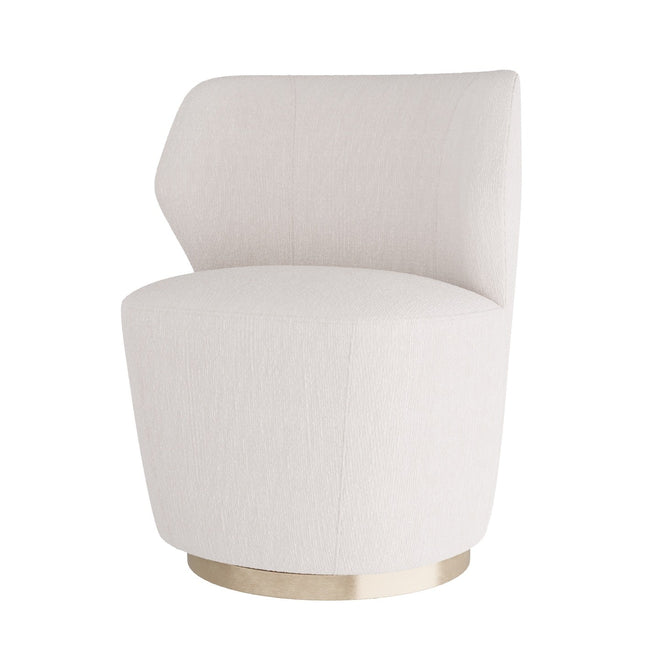 Poppy Chair Cloud Boucle Champagne Swivel