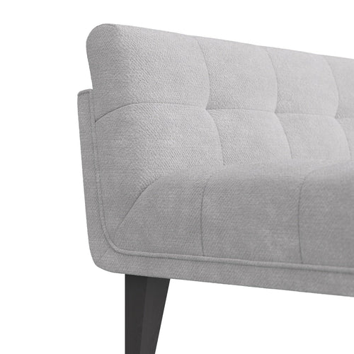 Phaedra Chaise Platinum Boucle Grey Ash