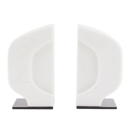 Saffron Bookends, Set of 2