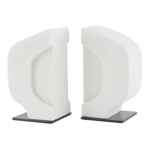 Saffron Bookends, Set of 2