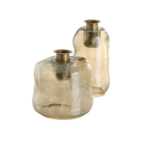 Hughes Candleholders, Set of 2