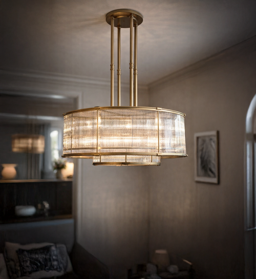 Allen Large Tiered Chandelier