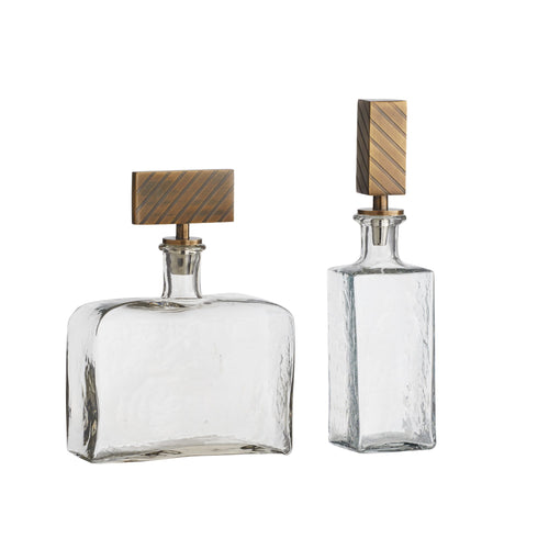 Houston Decanters, Set of 2