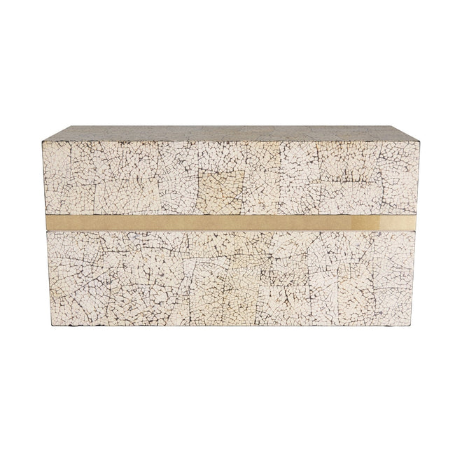 Yanis Box - Ivory, Black