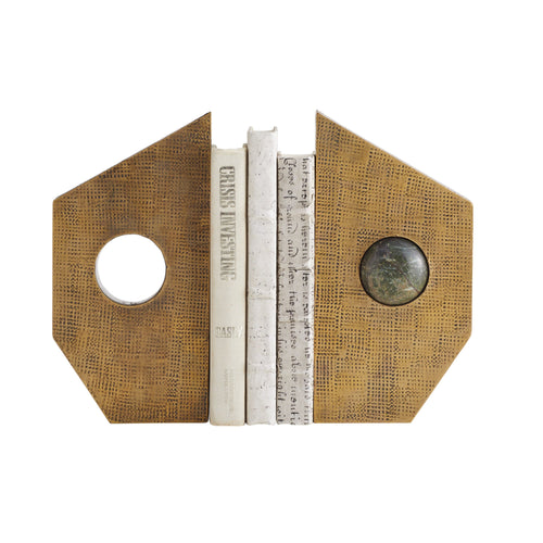 Garrick Bookends, Set of 2