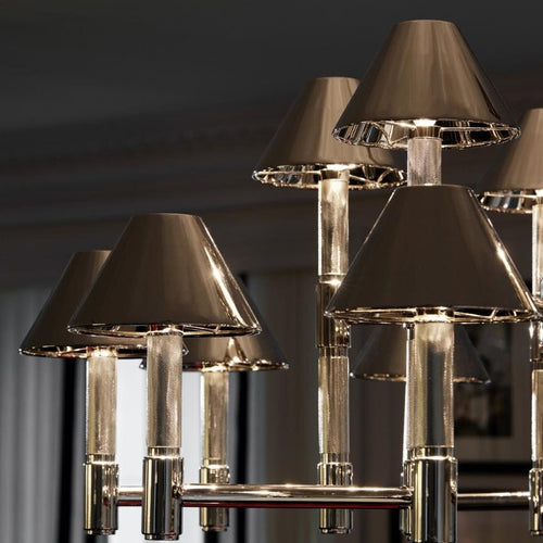Barrett Medium Knurled Chandelier