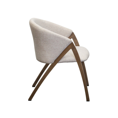 Maxwell Dining Chair - Brass