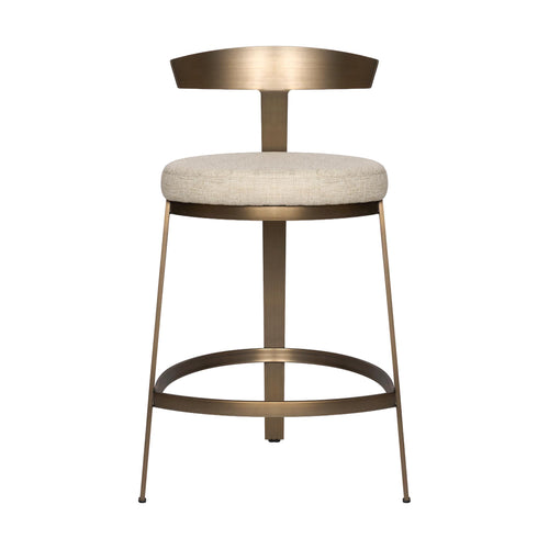 Frankie Counter Stool - Brass