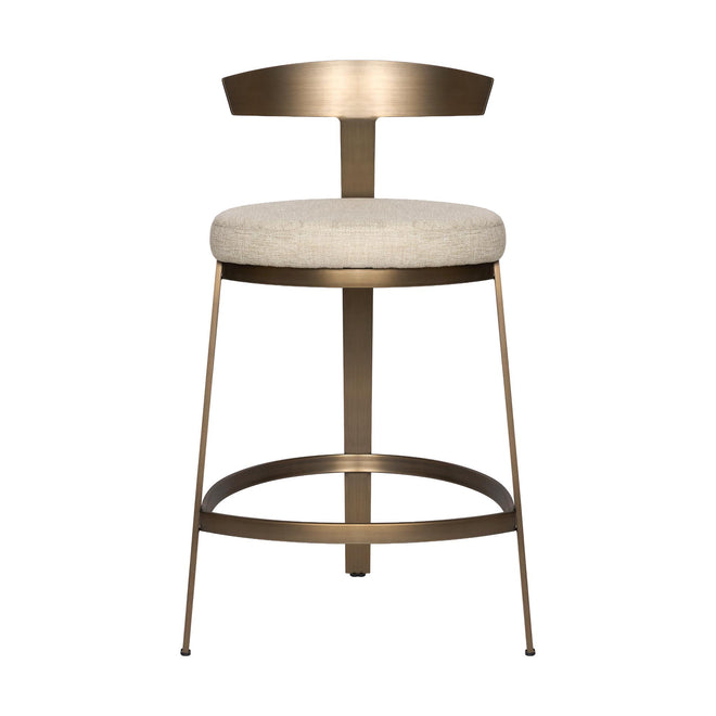 Frankie Counter Stool - Brass