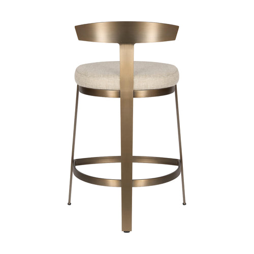 Frankie Counter Stool - Brass