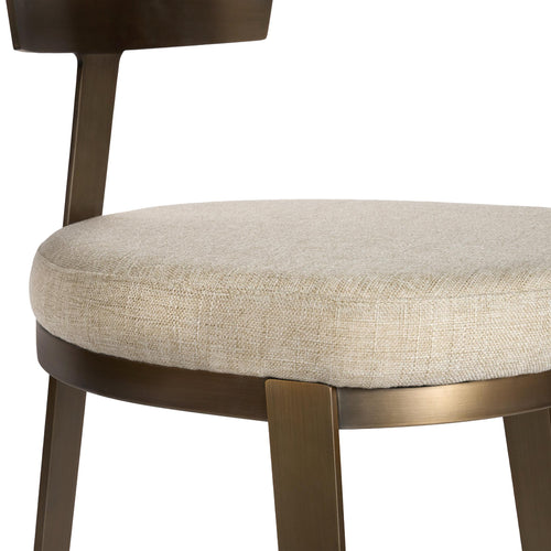 Frankie Counter Stool - Brass