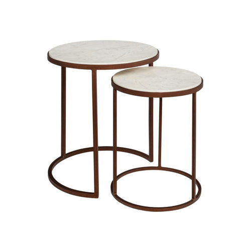 Asha Nested Side Tables - Imperfect Condition