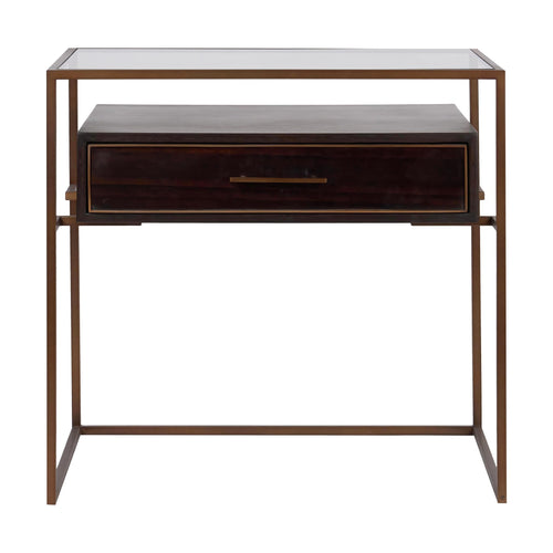 Bennett Bedside - Brass