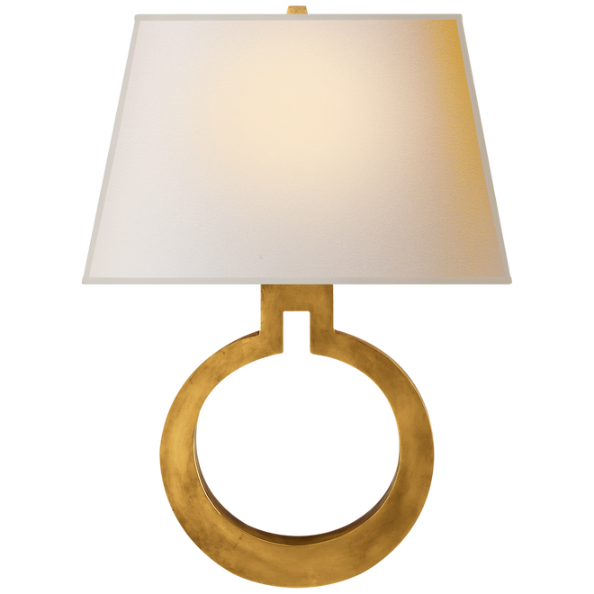 Ring Form Large Wall Sconce
