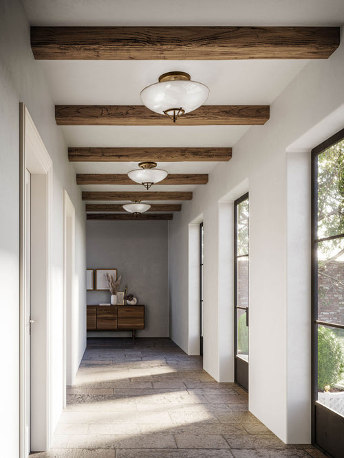 Country Curve Ceiling Light
