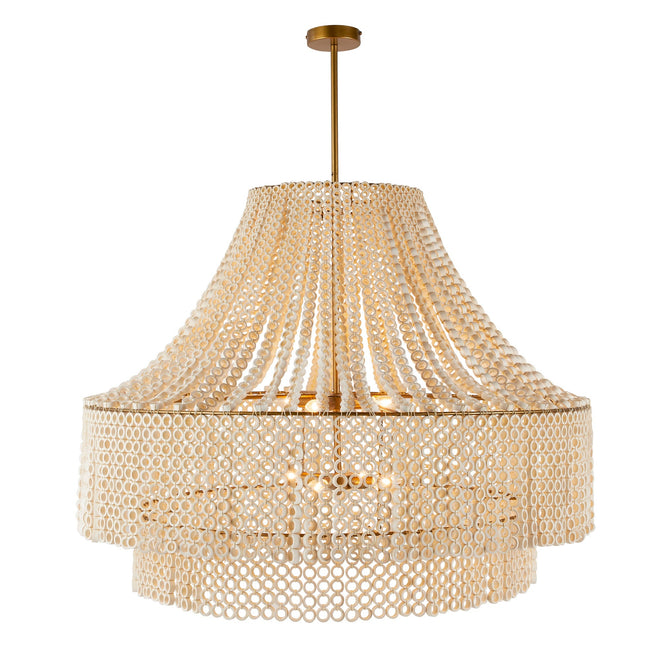 Hannie Large Chandelier - White