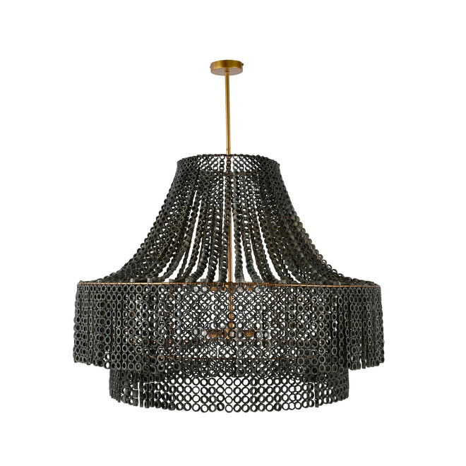 Hannie Large Chandelier - Gray Wash