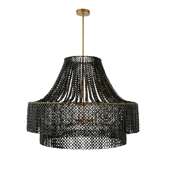 Hannie Large Chandelier - Gray Wash