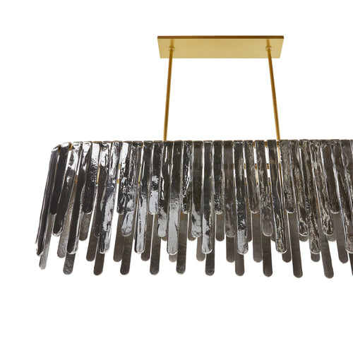 Leighton Chandelier - Smoke Luster