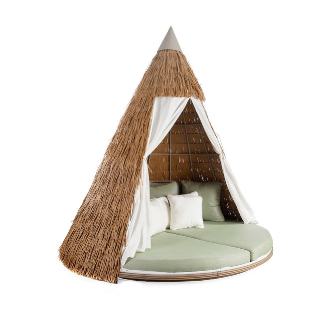 Cone Daybed with Curtains