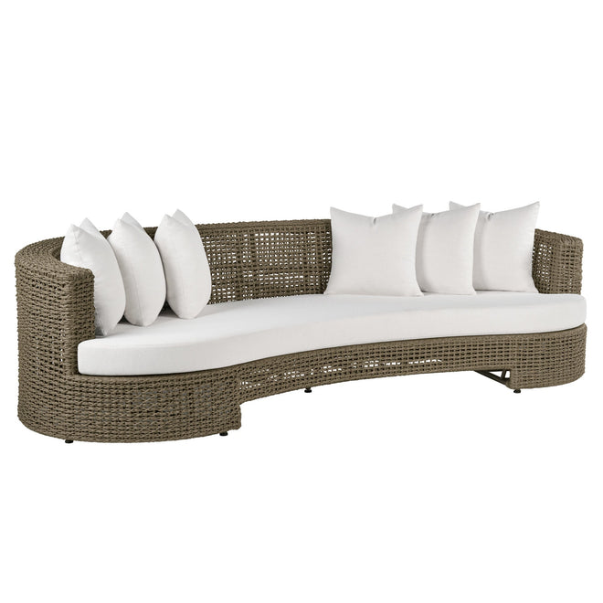 Helene Curved Outdoor Sofa