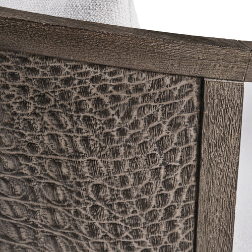 Sobek Textured Back Outdoor Lounge Chair