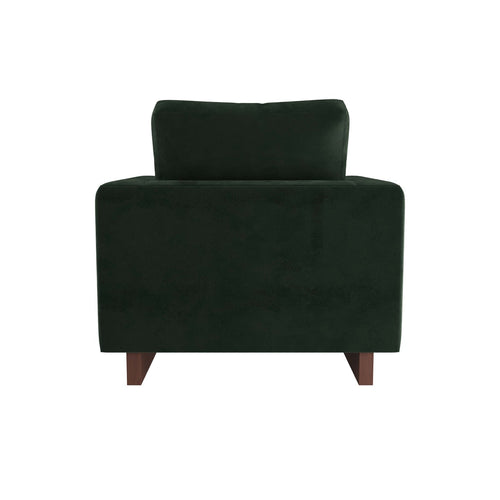 Lovell Chair Forest Velvet Dark Walnut