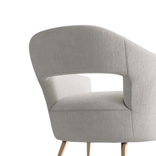 Weddington Chair Polar Boucl√©