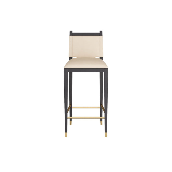 Burdock Bar Stool - Ivory