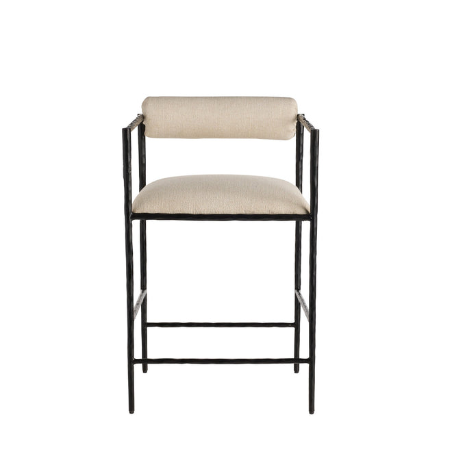 Barbana Counter Stool Oxford White