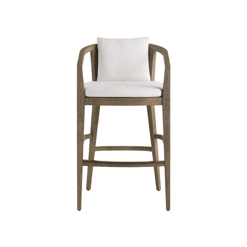 Sobek Textured Back Outdoor Bar Stool