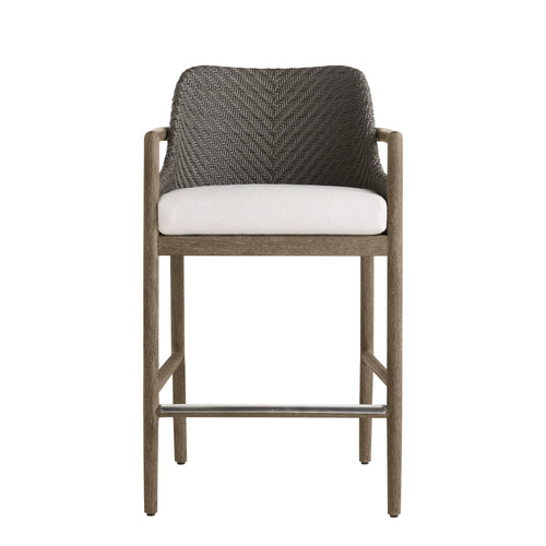 Chilton Outdoor Bar Stool - Charcoal