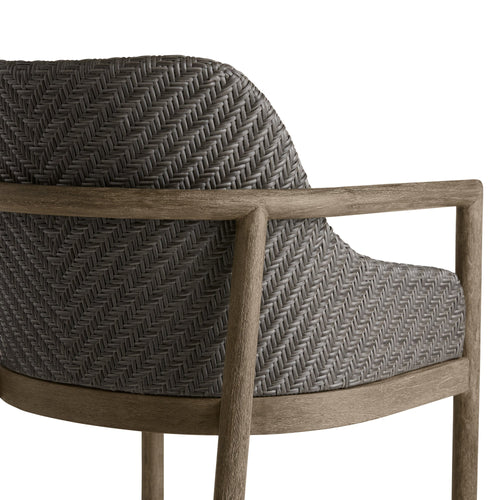 Chilton Outdoor Bar Stool - Charcoal