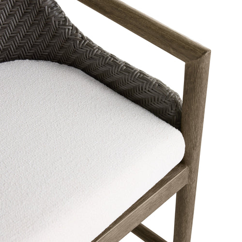Chilton Outdoor Bar Stool - Charcoal