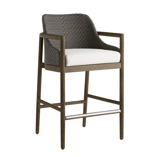 Chilton Outdoor Bar Stool - Charcoal