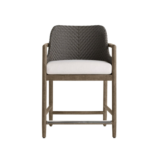 Chilton Outdoor Counter Stool - Charcoal
