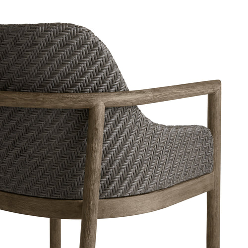 Chilton Outdoor Counter Stool - Charcoal