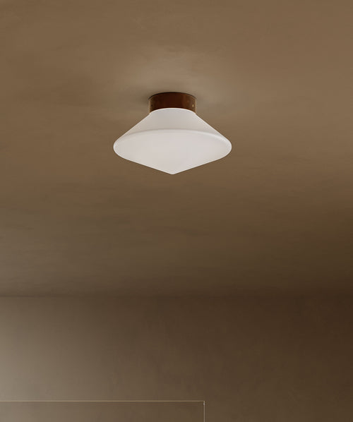 Foam Diamond Wall Light