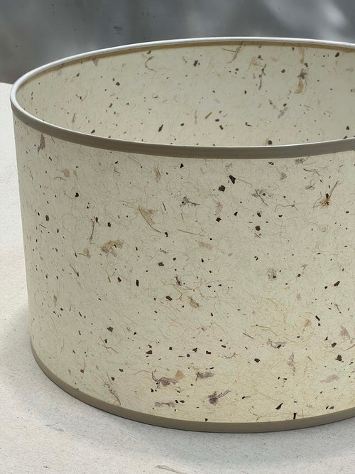 Papyrus Parchment Drum Shade
