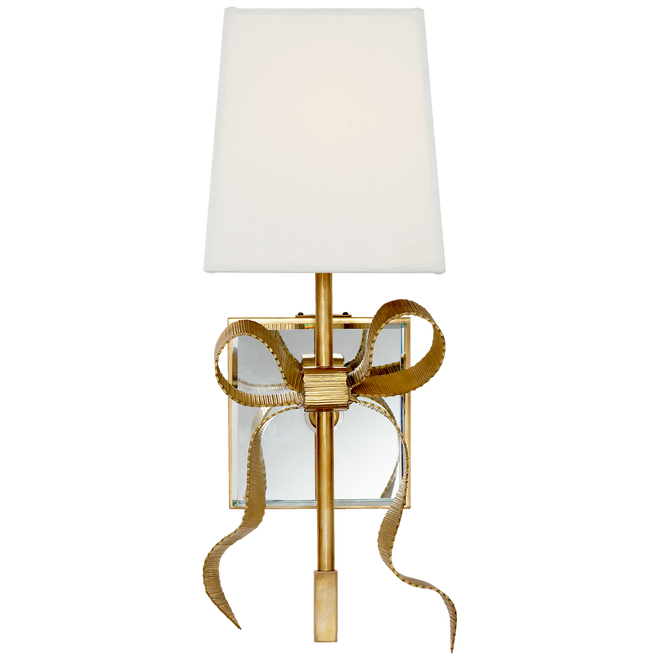Ellery Small Gros-Grain Bow Sconce