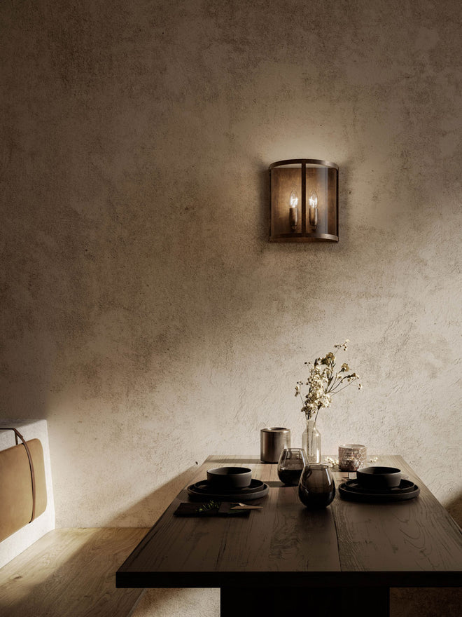 London Round Wall Light