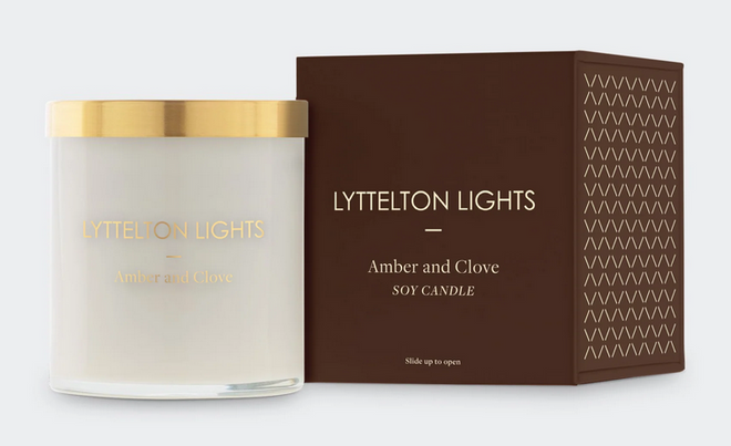 Amber & Clove Soy Candle